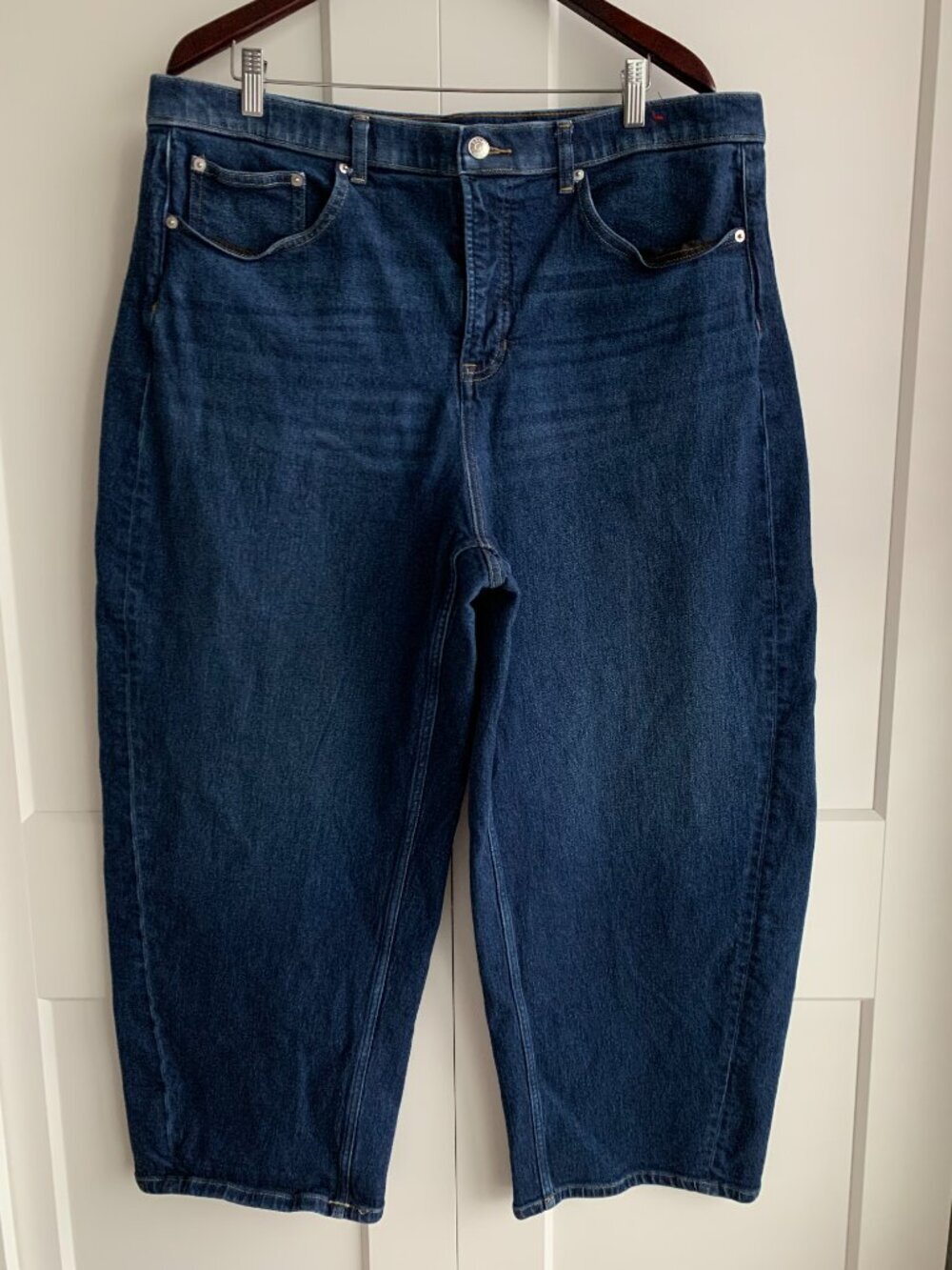 SPANX Authentic 360 Barrel leg Women's Jeans Size 2XL High Rise 90s